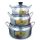 Bộ nồi nhôm táo Happy Cook AP06G  - Hàng chính hãng