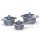 Bộ nồi quánh vân đá đáy từ Sunhouse SHG2003MMA - Hàng chính hãng
