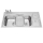 Chậu rửa chén 2 ngăn Malloca MS-8809N - Hàng chính hãng