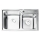 Chậu rửa chén Roland B-6844VD - Hàng chính hãng