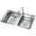Chậu rửa Handmade Eurosun EU-8245S - Hàng chính hãng