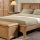 Giường gỗ sồi Mỹ 1m4 giá rẻ  - Hàng chính hãng