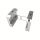 Hàng rào Swing Barrier bán tự động ZKTeco SBTL2011 - Hàng chính hãng