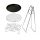 Lò nướng thủy tinh Lucky Home LK-2344KS - Công suất 1400W - Hàng chính hãng