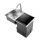 Máy rửa bát kết hợp bồn rửa Hafele HDW-SD90A 539.20.530 - Hàng chính hãng
