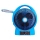 Quạt sạc tích điện Bluestar BS-6712QS - Hàng chính hãng