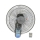 Quạt treo tường điều khiển từ xa Ching Hai W615A - Hàng chính hãng