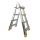 Thang nhôm gấp chữ A Jumbo A404 - Hàng chính hãng