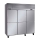 Tủ mát 6 cánh inox Sanden SRC-1853 - Hàng chính hãng
