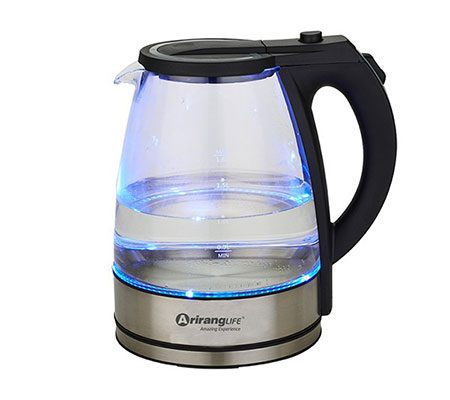 Ấm đun thủy tinh siêu tốc Arirang LIFE EK - AL1843G - Hàng chính hãng