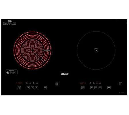 Bếp đôi hồng ngoại điện từ Chef's EH-MIX2000A - Hàng chính hãng