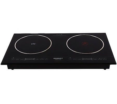 Bếp đôi hồng ngoại - điện từ Sanaky SNK-21W - Hàng chính hãng