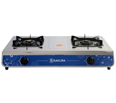 Bếp gas Inox Sakura SH-706SB - Hàng chính hãng