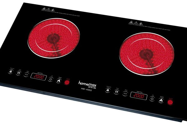 Bếp hồng ngoại đôi Homemax HMHN-HM-40D2 - Hàng chính hãng