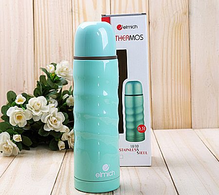 Bình giữ nhiệt inox Elmich M5 - 500ml - Hàng chính hãng