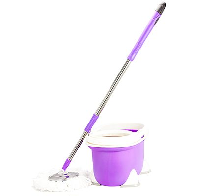 Bộ lau sàn 360 độ Fujishi Mop Smart 360 (Lồng inox) - Hàng chính hãng