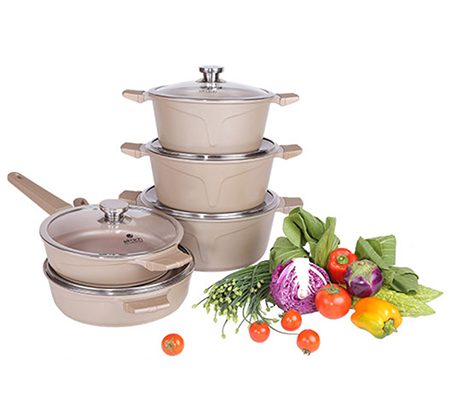 Bộ nồi chảo Elmich Vitaplus Perla - Hàng chính hãng