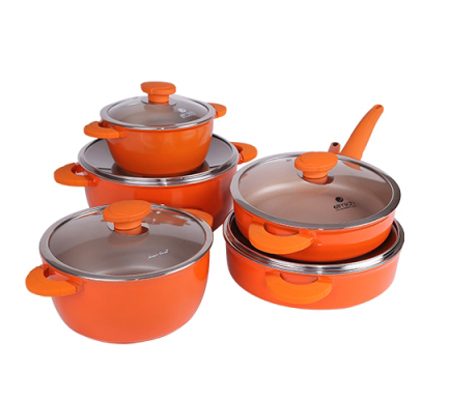 Bộ nồi chảo Elmich Vitaplus Fiore - Hàng chính hãng