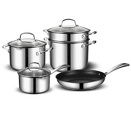 Bộ nồi chảo inox Elmich Premium EL-3134 - Hàng chính hãng