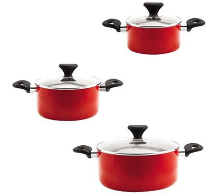 Bộ nồi chống dính Elmich Cookware EIV-631BR - Hàng chính hãng