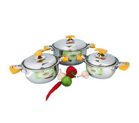 Bộ nồi Inox Taka TK-NI03A - Hàng chính hãng