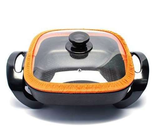 Chảo lẩu điện vân đá hoa cương Holtashi TC-2015-A  - Hàng chính hãng