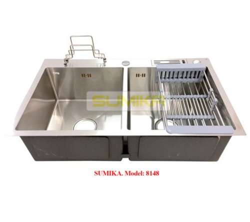 Chậu rửa inox Sumika 8148 - Hàng chính hãng