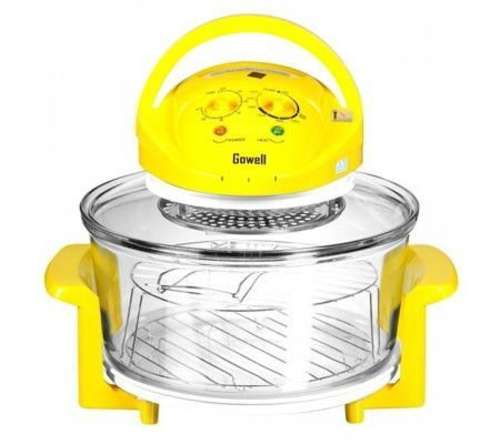 Lò nướng thủy tinh Gowell LR-812Y - Công suất 1400W - Hàng chính hãng