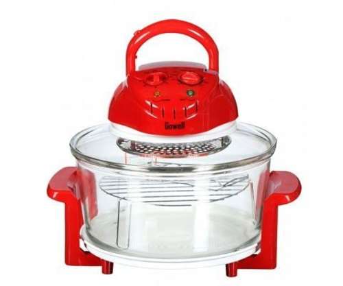 Lò nướng thủy tinh Gowell LR-815R - Công suất 1400W - Hàng chính hãng