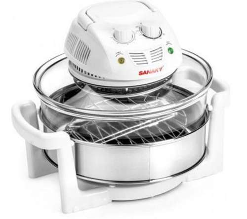 Lò nướng thủy tinh Sanaky VH-188T- Dung tích 15L - Hàng chính hãng