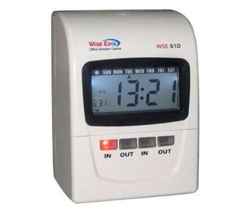 Máy chấm công thẻ giấy Wise Eye WSE-61D - Hàng chính hãng