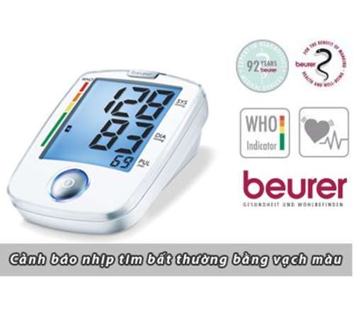 Máy đo huyết áp bắp tay Beurer BM44 - Hàng chính hãng