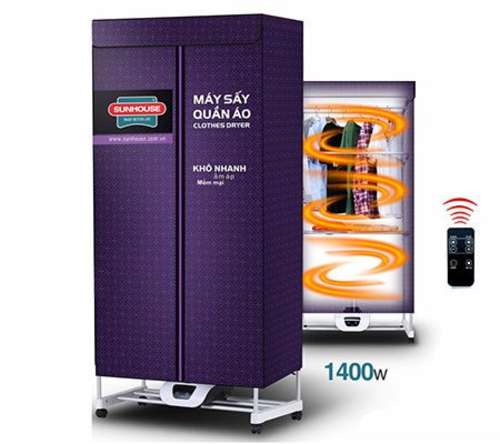 Máy sấy quần áo Sunhouse SHD2707 - Hàng chính hãng