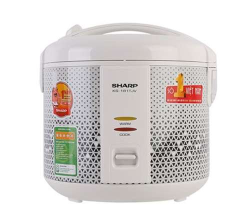 Nồi cơm điện Sharp KS-181TJV - Hàng chính hãng