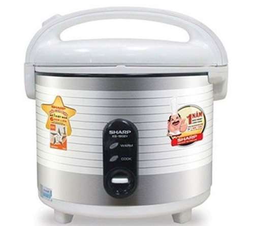 Nồi cơm điện Sharp KS-1802V - Dung tích 1.8L - Hàng chính hãng