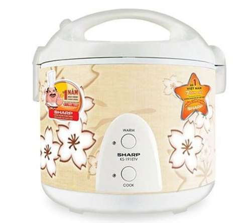 Nồi cơm điện Sharp KS-191ETV-SB - Dung tích 1.8L - Hàng chính hãng
