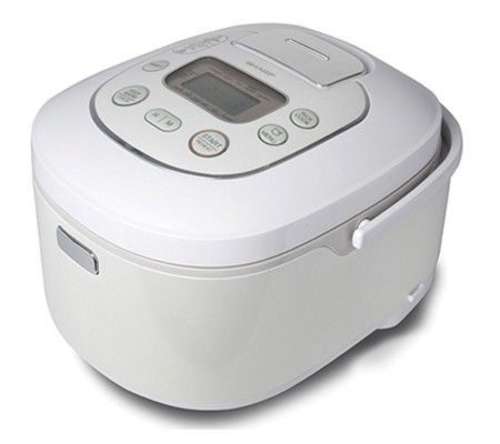 Nồi cơm điện tử Sharp KS-TH18-WH - Dung tích 1.8L - Hàng chính hãng