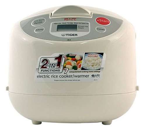 Nồi cơm điện tử Tiger JBA-B18W - Hàng chính hãng