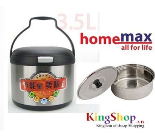 Nồi ủ nhiệt Homemax HMNU-YXM-35CF - Thương hiệu Mã Lai - Hàng chính hãng