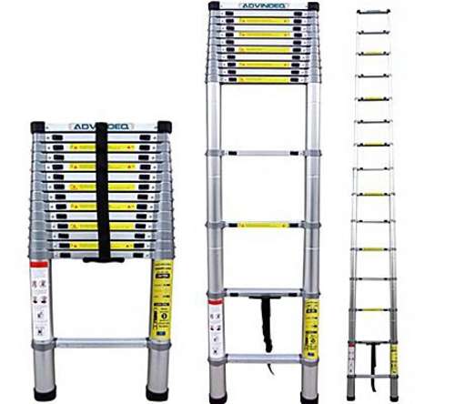 Thang nhôm rút gọn đơn Advindeq ADT214F - Hàng chính hãng