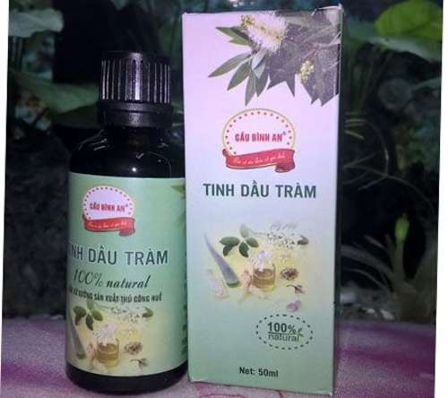 Tinh dầu tràm Cầu Bình An 50ml - Hàng chính hãng